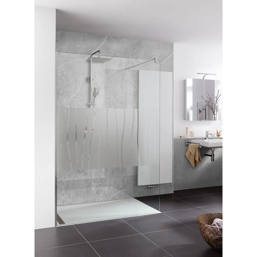 HSK Walk In Pro Duschabtrennung 118x200cm Klar hell-Schwarz-matt-ohne Beschichtung HSK Walk In Pro Duschabtrennung 118x200cm Klar hell-Schwarz-matt-ohne Beschichtung