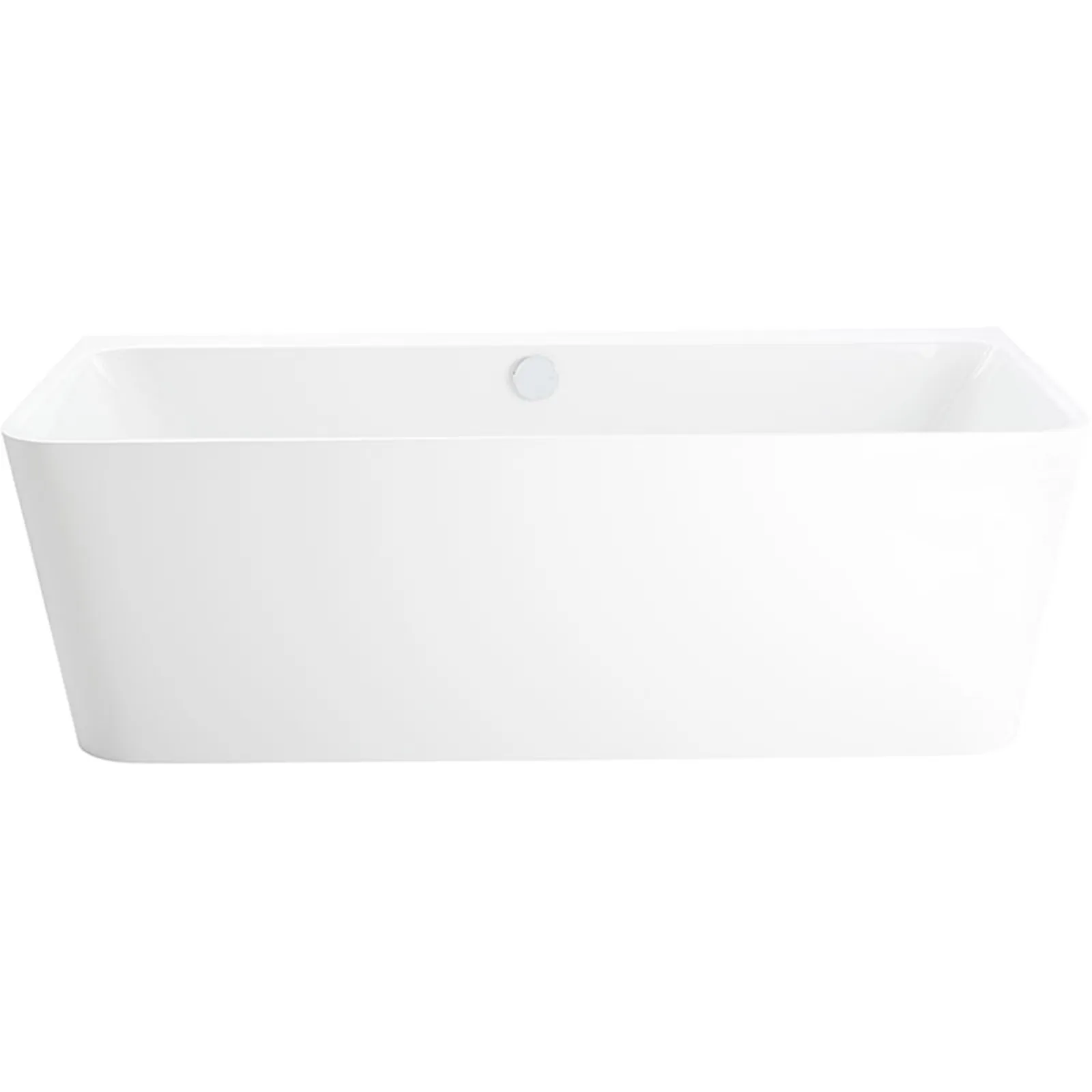 Schröder Tiber Fine V Vorwandbadewanne 180 x 80 x 46/60 cm