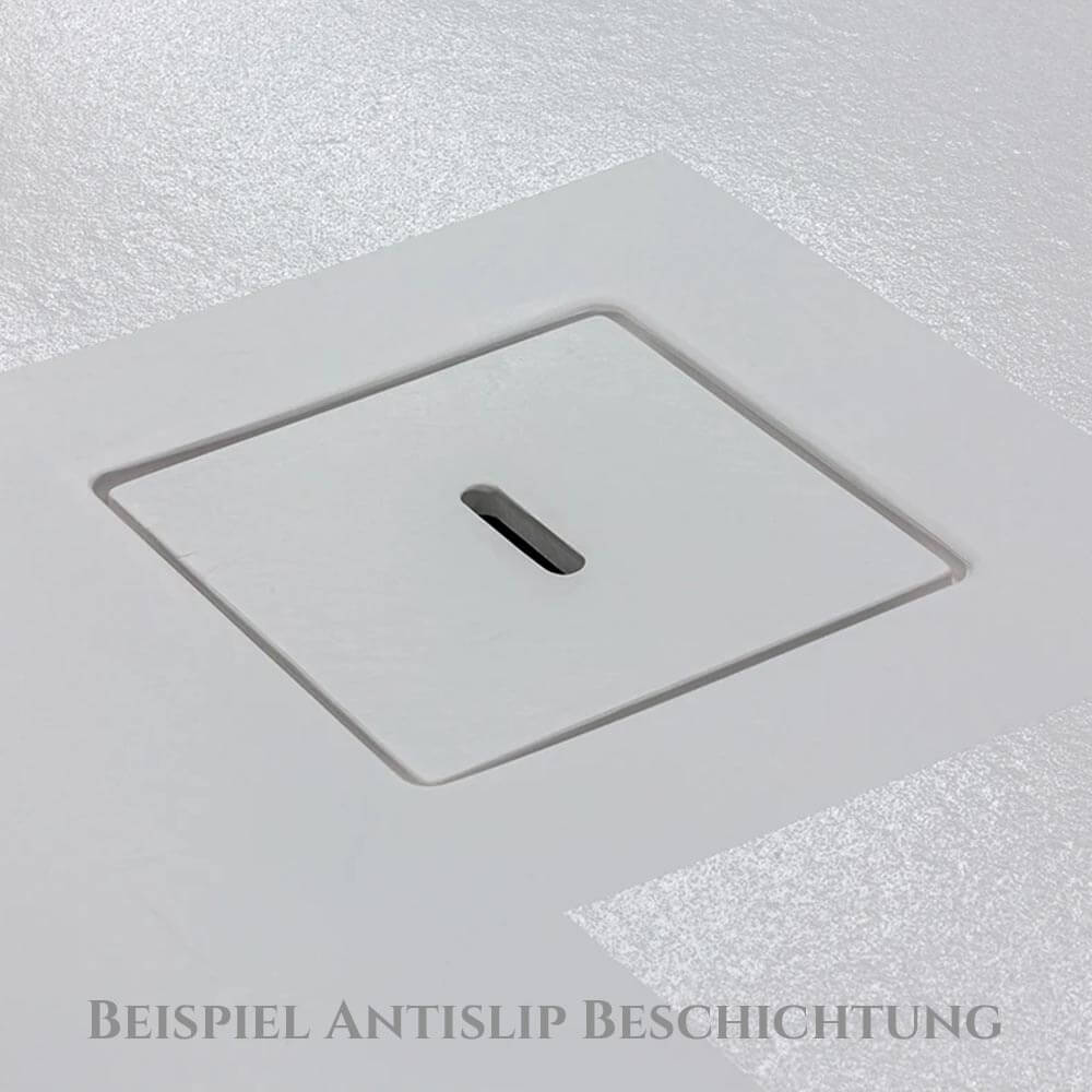 HSK Marmor-Polymer Quadrat Duschwanne Steinoptik- 90 x 90 cm-Weiß-mit AntiSlip-Beschichtung HSK Marmor-Polymer Quadrat Duschwanne Steinoptik- 90 x 90 cm-Weiß-mit AntiSlip-Beschichtung