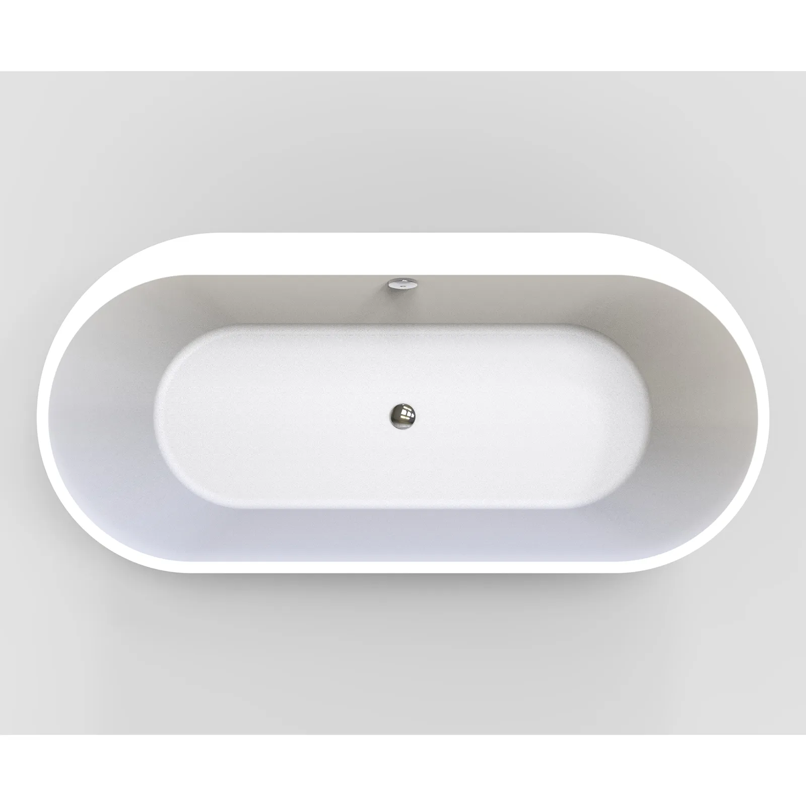 Schröder Freistehende Badewanne Themse Fine F 180 mit Schürze 178,5x75x46/60 cm