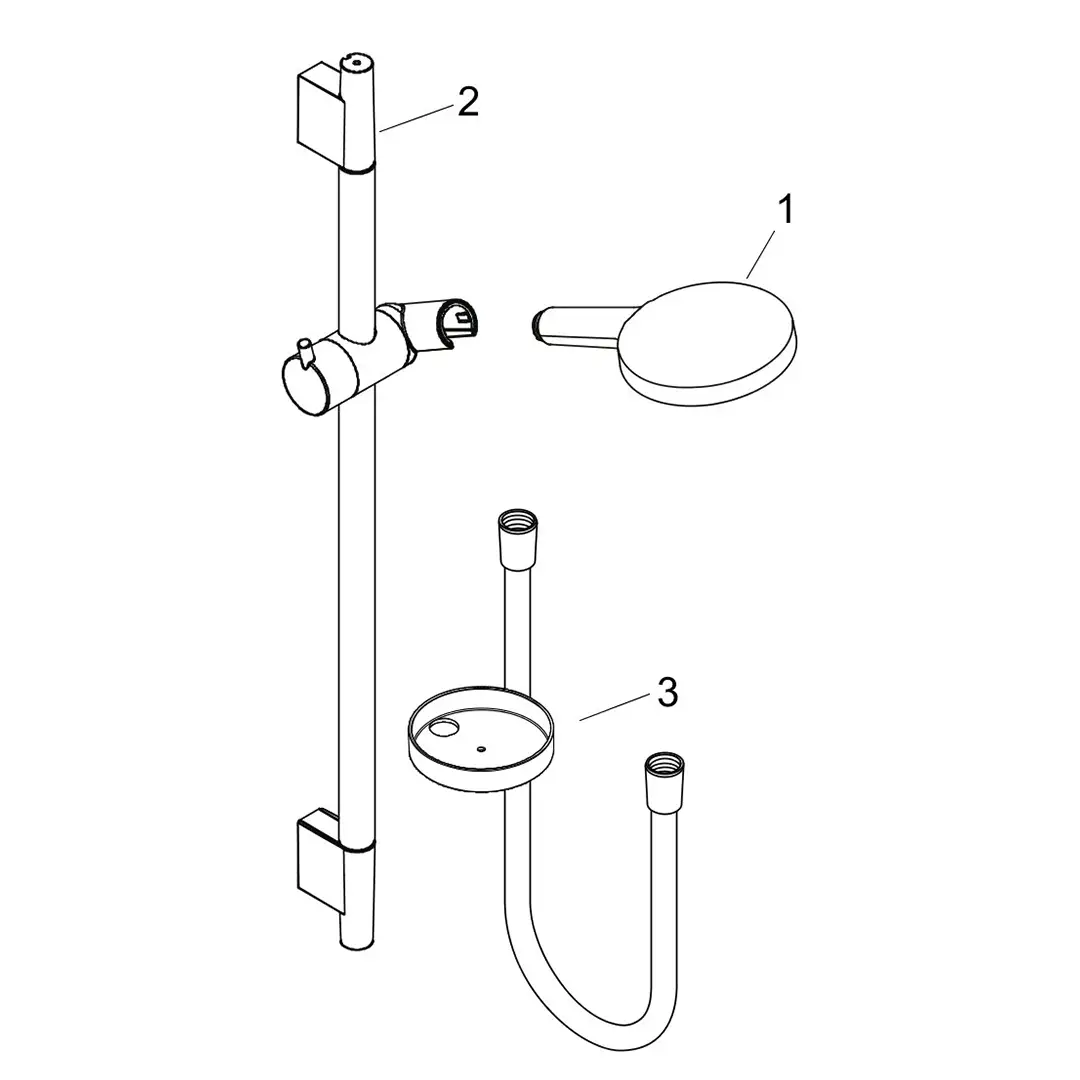 hansgrohe Brausenset Raindance Select S 120 UnicaS Puro 900mm weiss chrom hansgrohe Brausenset Raindance Select S 120 UnicaS Puro 900mm weiss chrom