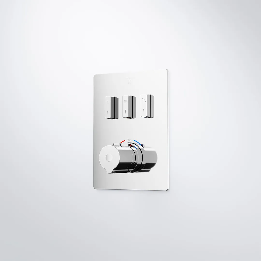 Steinberg Serie 390 für Unterputzthermostat slidetronic Chrom Steinberg Serie 390 für Unterputzthermostat slidetronic Chrom