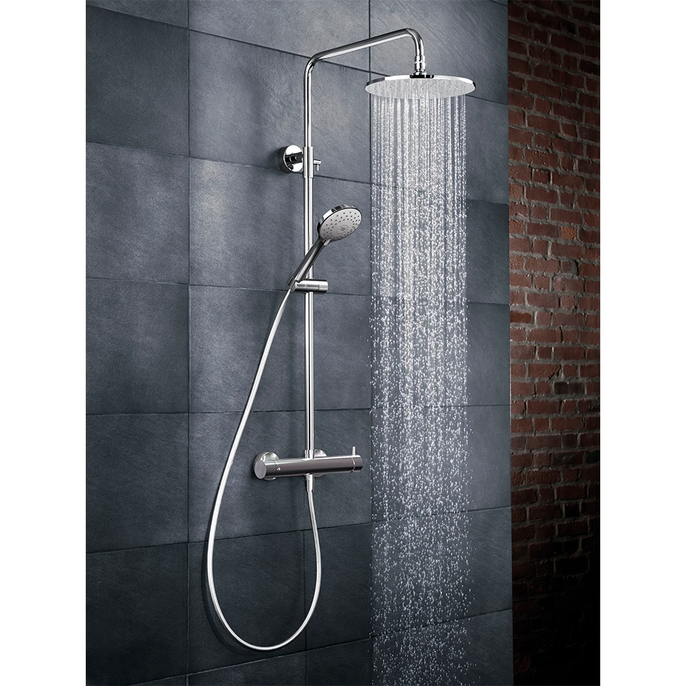 HSK Duschsystem RS 200 Mix mit Einhebelmischer superflach Kopfbrause ø 250 mm HSK Duschsystem RS 200 Mix mit Einhebelmischer superflach Kopfbrause ø 250 mm