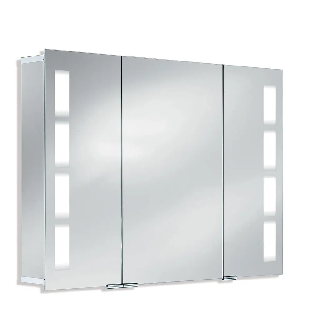Alu-Spiegelschrank ASP500 LED 1050 x 750mm, T=125 mm oder 170 mm
