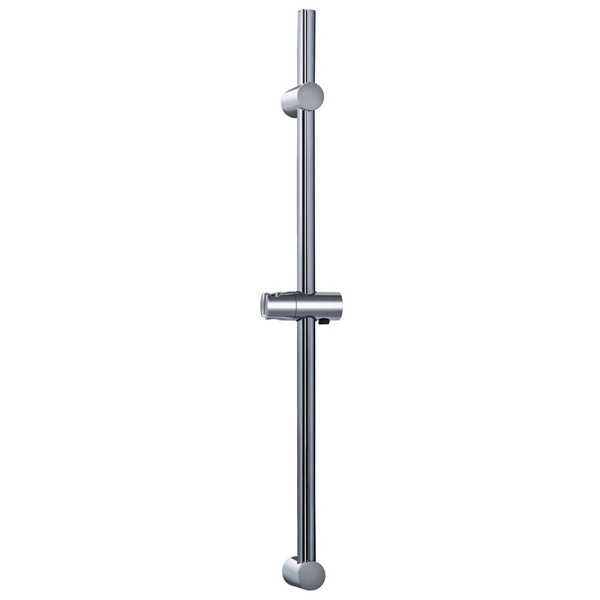 HSK Brausestange Rund, Bohrlochabstand variabel, Chrom 1100 mm
