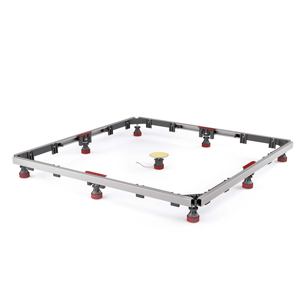 HSK Montagerahmen für Acryl- oder Marmor-Polymer Duschwannen, H 12-17 cm mit Dichtset HSK Montagerahmen für Acryl- oder Marmor-Polymer Duschwannen, H 12-17 cm mit Dichtset