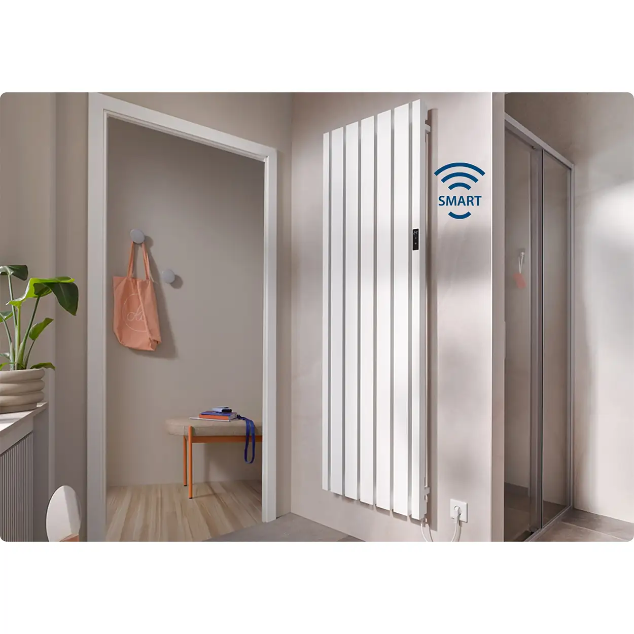 HSK Baro-E Elektro-Designheizkörper 1800x600-1600 Watt-kupfer