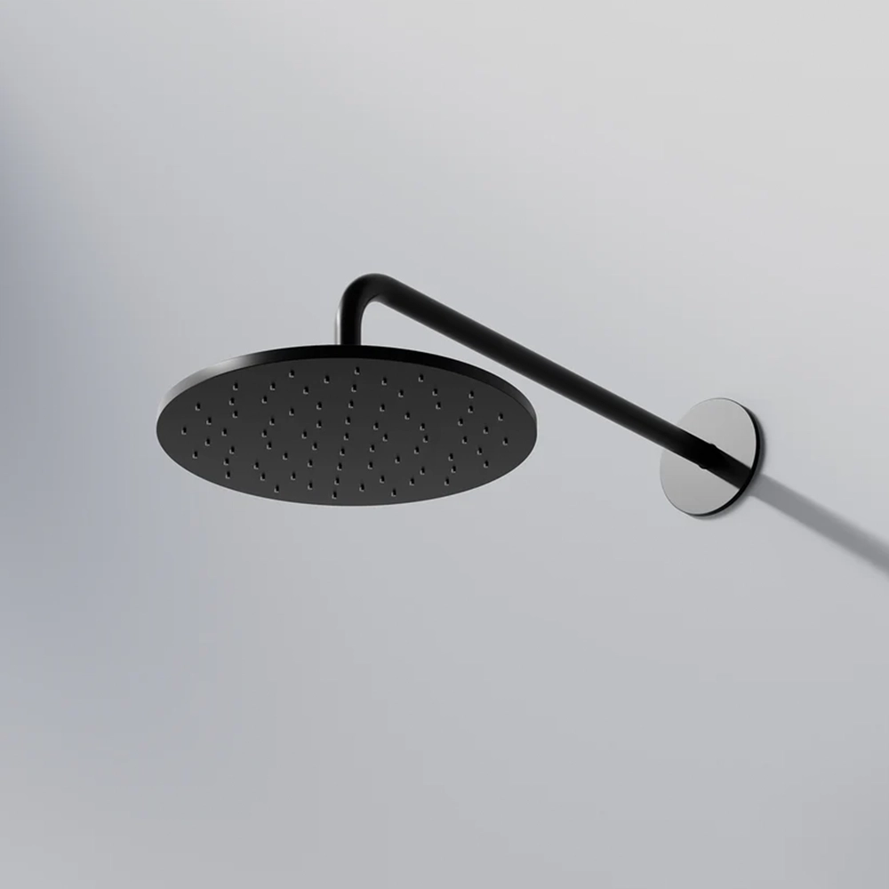 Steinberg Serie 100 Regenbrause ø 250 mm x 8 mm Schwarz-matt