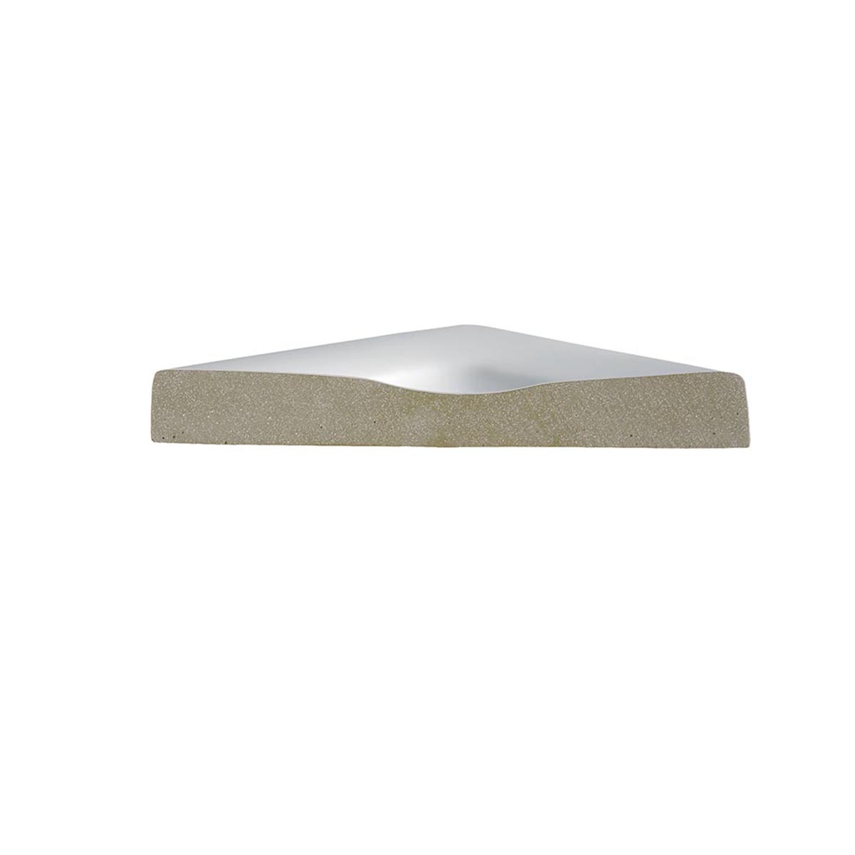 HSK Marmor-Polymer Quadrat Duschwanne superflach-Weiß-100 x 100 cm
