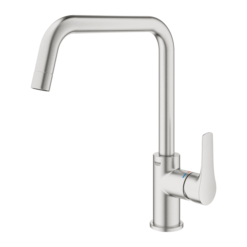 GROHE Eurosmart Einhand-Spültischbatterie Supersteel GROHE Eurosmart Einhand-Spültischbatterie Supersteel