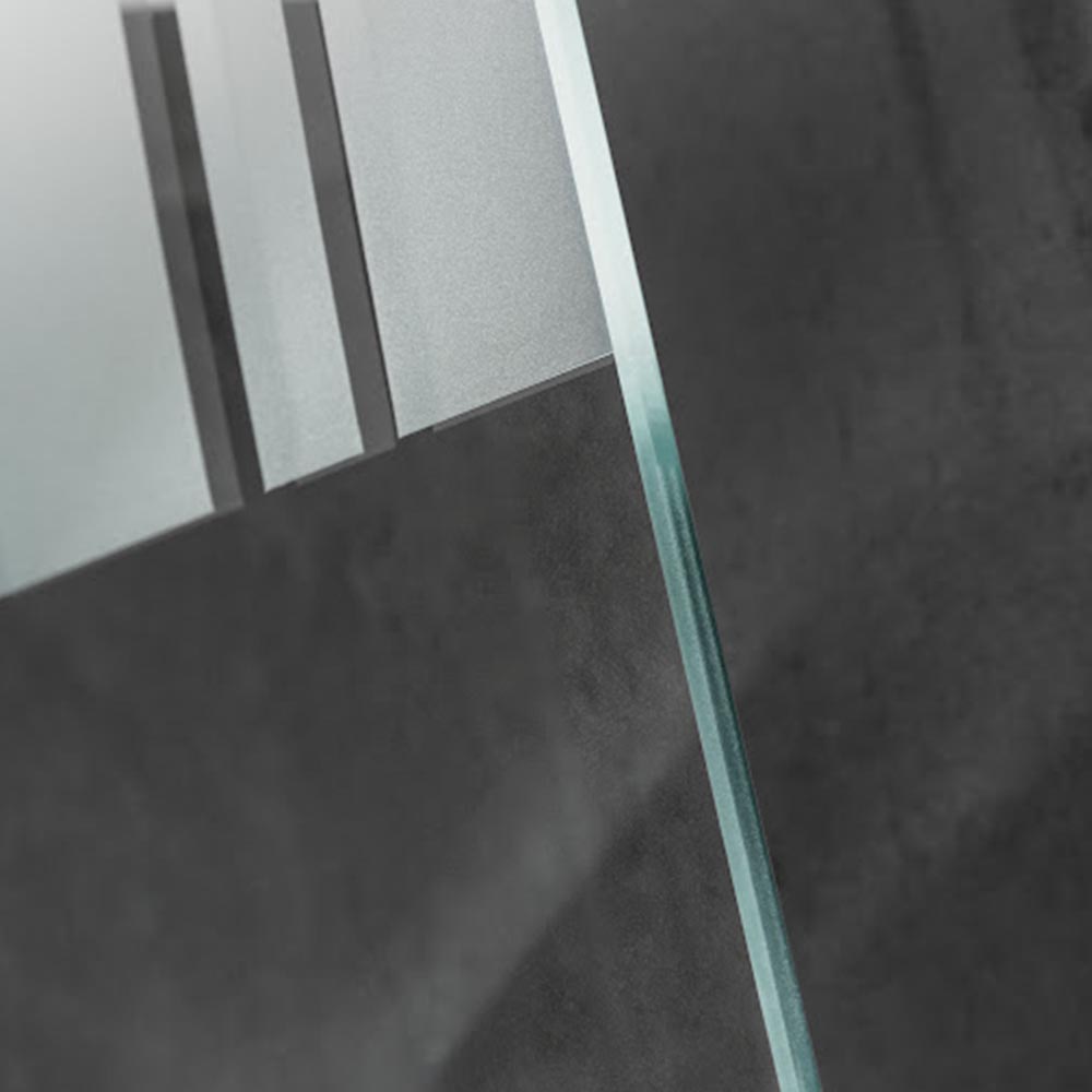 HSK Exklusiv Duschabtrennung Nische 4-teilig 140x200cm Manhattan-Linea 01-mit Edelglasbeschichtung-Knopfgriff HSK Exklusiv Duschabtrennung Nische 4-teilig 140x200cm Manhattan-Linea 01-mit Edelglasbeschichtung-Knopfgriff