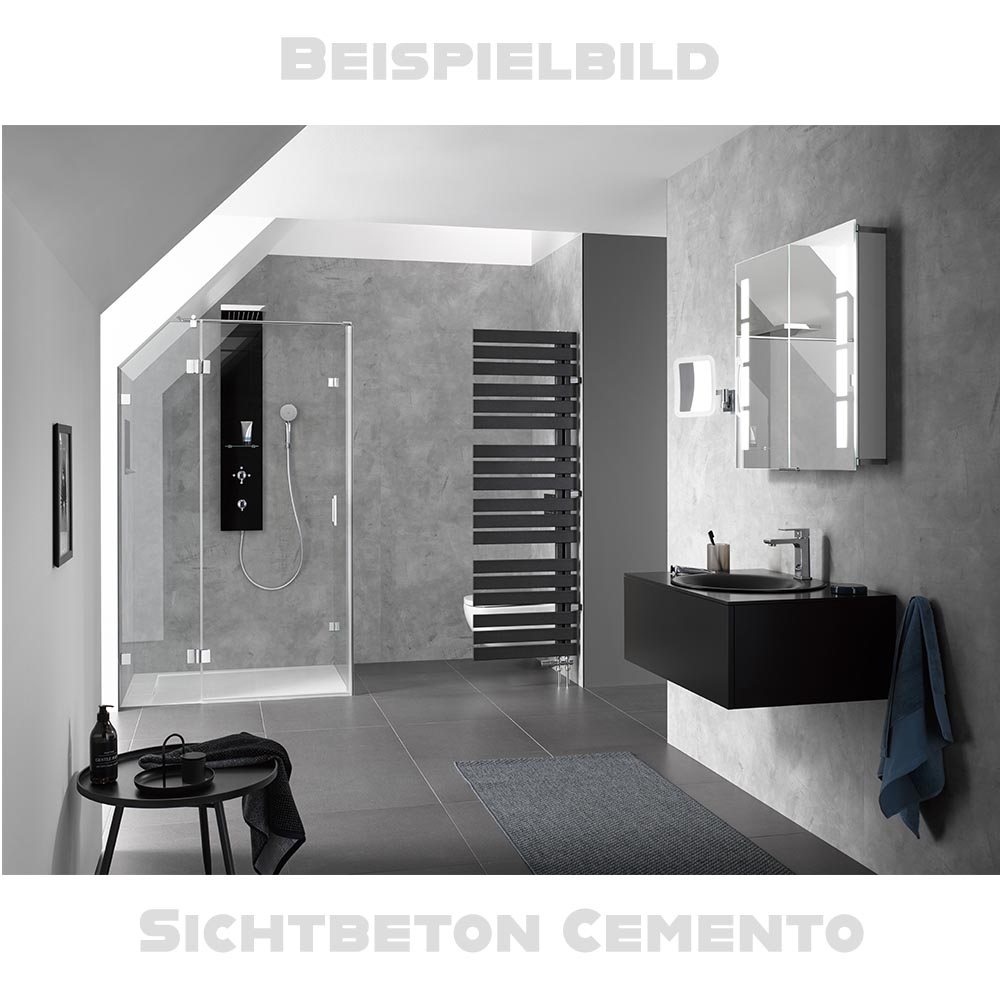 HSK RenoDeco Wandverkleidung | Designplatten | Seidenmatt-Oberfläche HSK RenoDeco Wandverkleidung | Designplatten | Seidenmatt-Oberfläche 100 x 255 cm-Feinstein, Vertino-Beige (851)