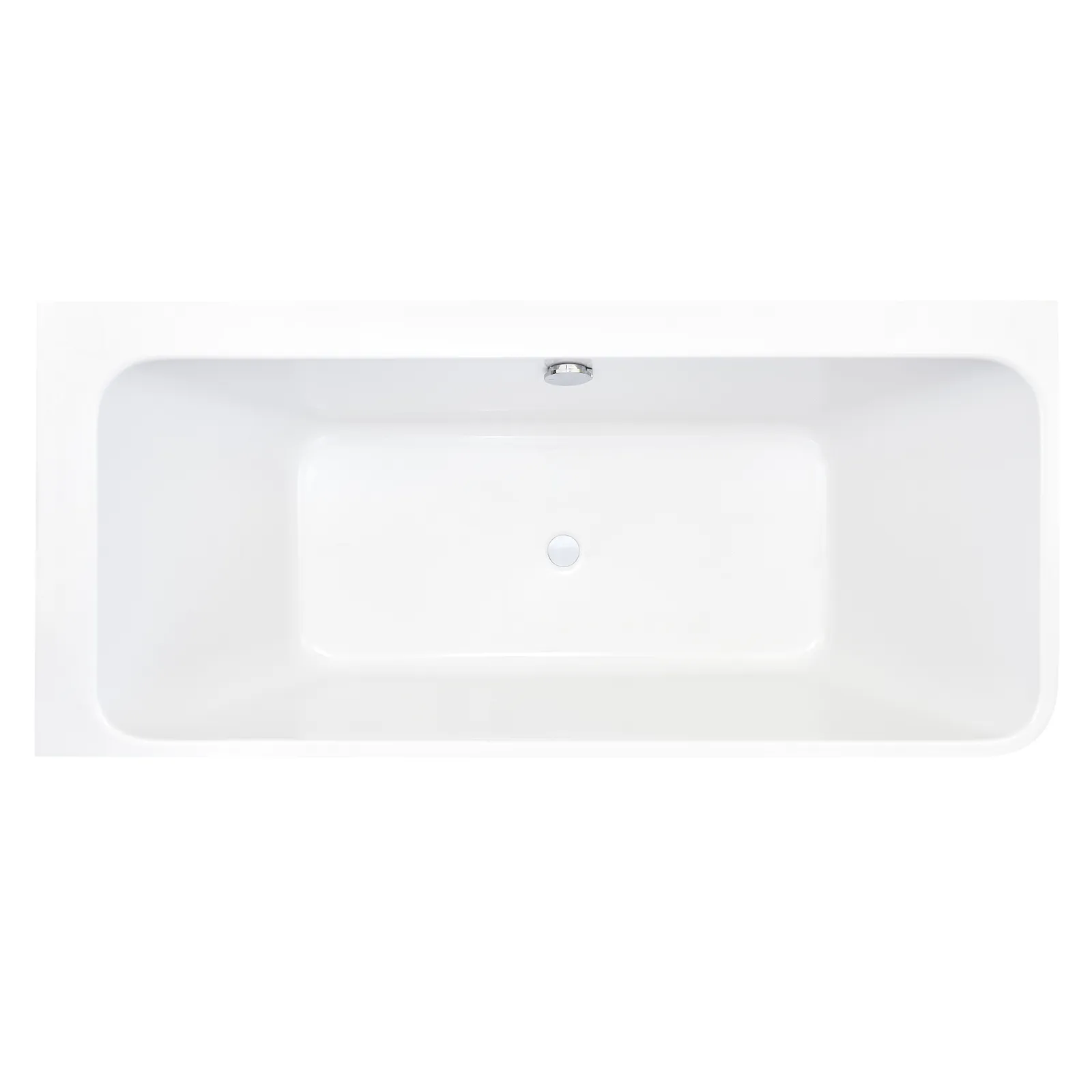 Schröder Tiber Fine VL Vorwandbadewanne 178,5 x 80 x 46/60 cm