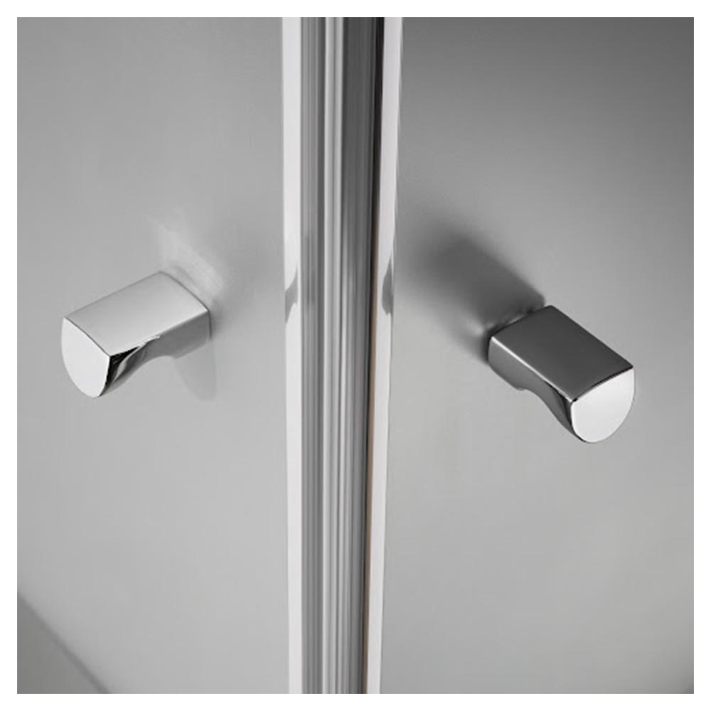 HSK Exklusix 2.0 Drehtür-Nische 75cm-LA-Alu Silber-matt-Klar Hell HSK Exklusiv 2.0 Drehtür-Nische 100cm-RA Schwarz matt-Perla-mit Edelglasbeschichtung