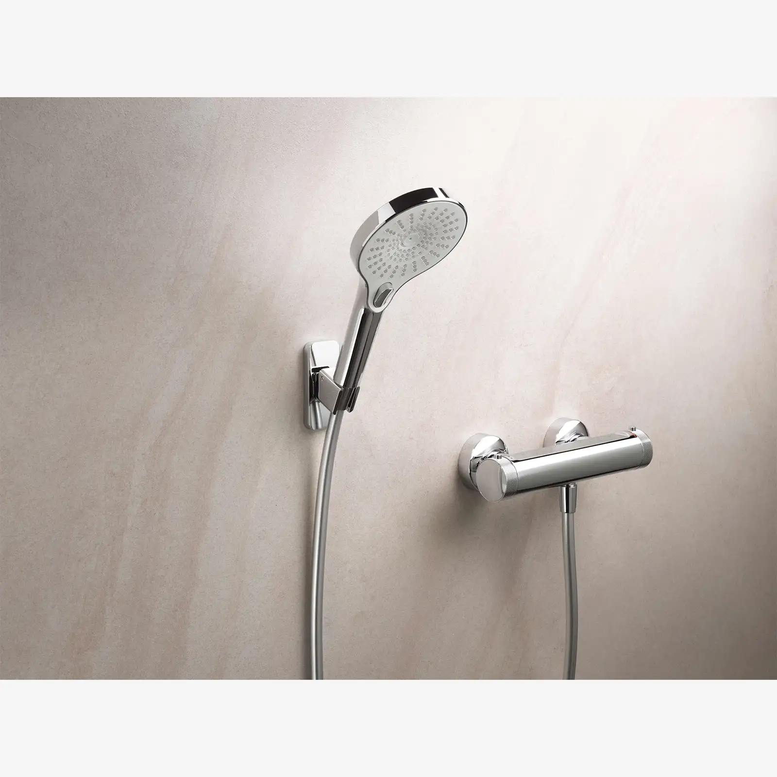 HSK RenoMag Handbrausehalter magnetisch 25° verstellbar Chrom HSK RenoMag Handbrausehalter magnetisch 25° verstellbar Schwarz-matt