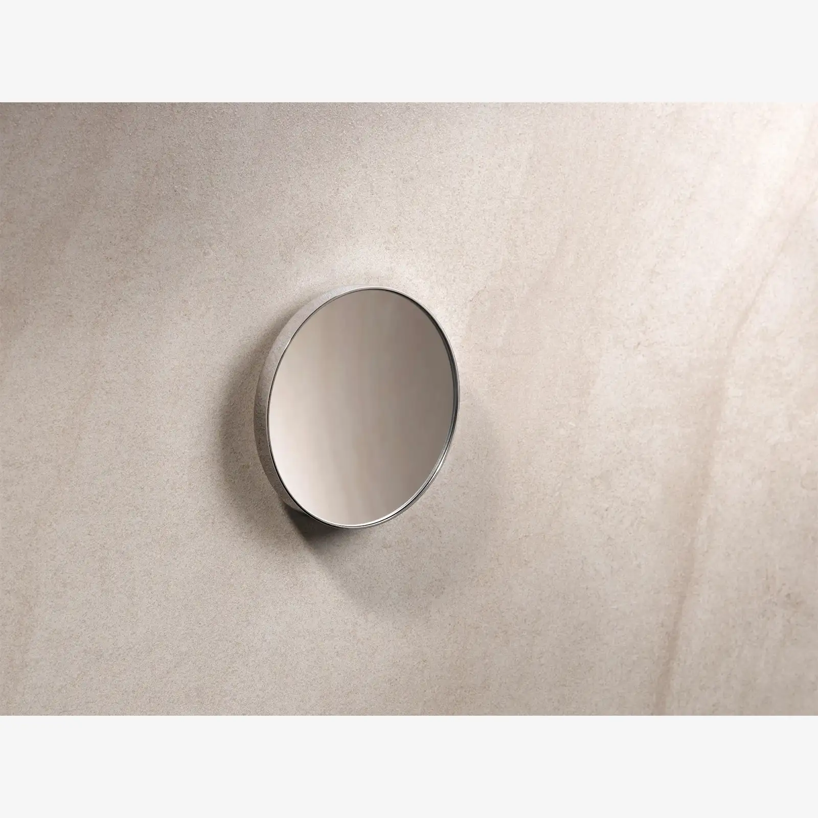 HSK RenoMag Kosmetikspiegel magnetisch 3-fach Vergrößerung Schwarz-matt