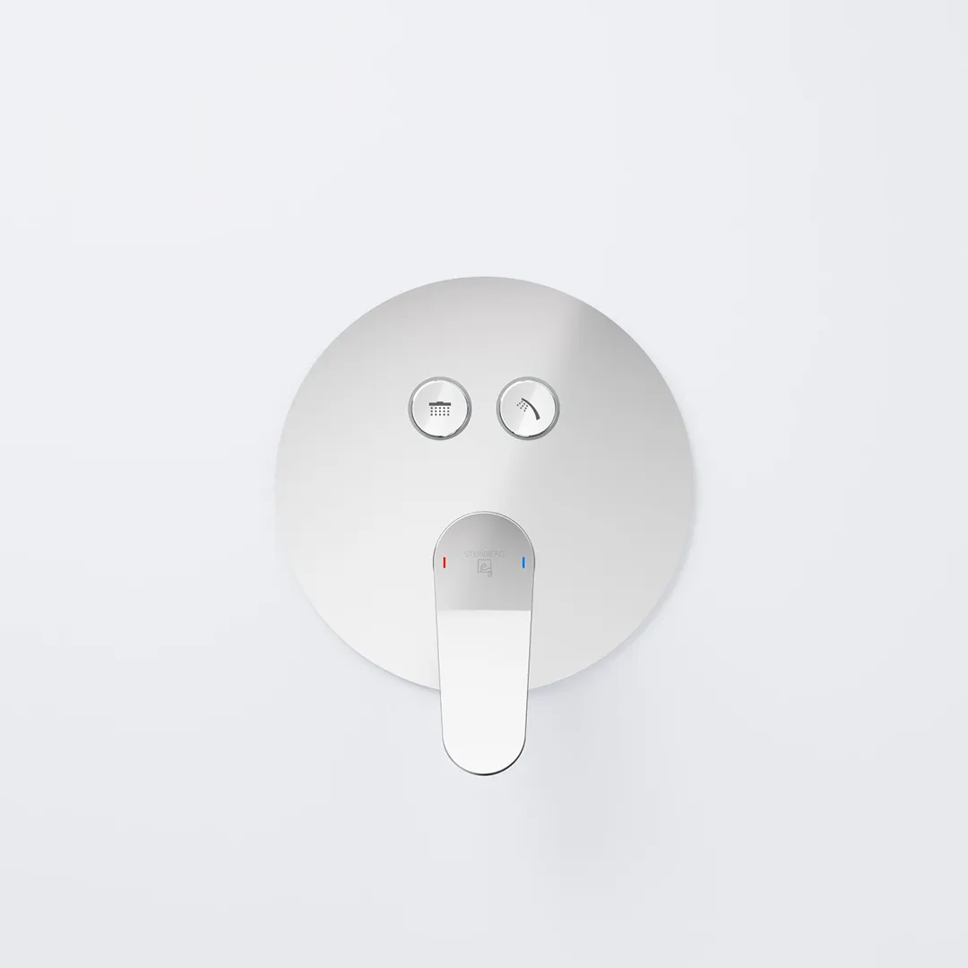 Steinberg Serie 340 Wannen-Brause-Armatur Chrom Steinberg Serie 340 Wannen-Brause-Armatur Chrom