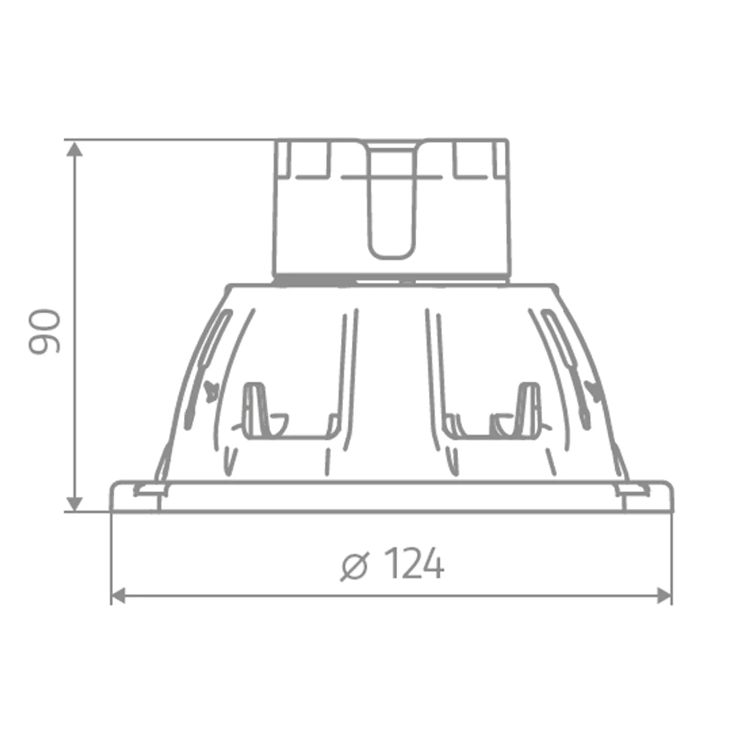 HSK Duschwannen-Fuß 5er-Set - Verstellbar 90-112 mm - Apunto & Reta