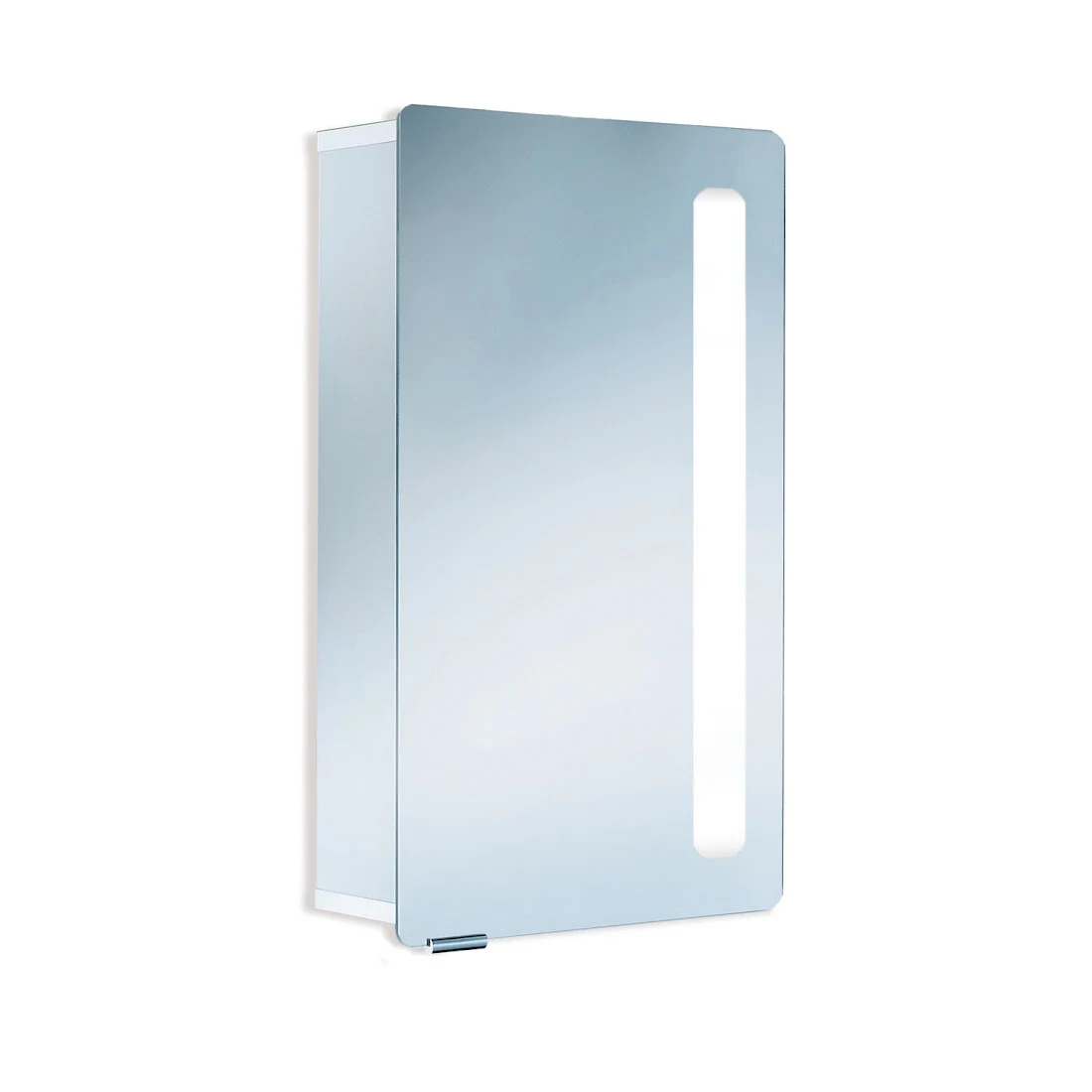 Alu-Spiegelschrank ASP Softcube LED 450 x 750 mm, Tiefe = 12,5 cm oder Tiefe 17 cm Alu-Spiegelschrank ASP Softcube LED 450 x 750 mm, Tiefe = 12,5 cm oder Tiefe 17 cm