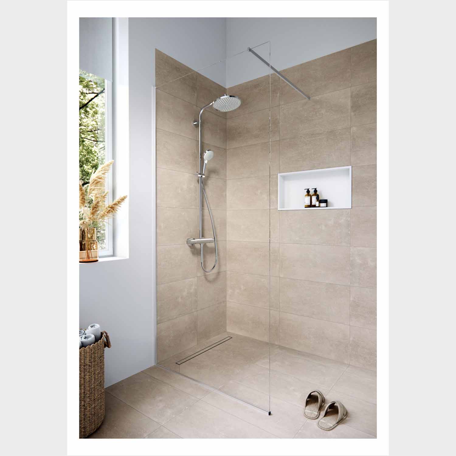 Hansgrohe Crometta S 240 Regendusche Showerpipe mit Thermostat Chrom