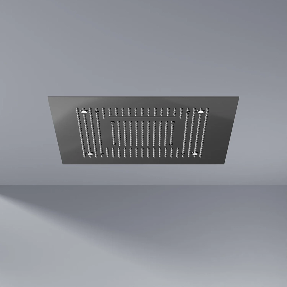 Steinberg Serie 390 Regenpaneel 600x600 mm Schwarz-matt Steinberg Serie 390 Regenpaneel 600x600 mm Schwarz-matt