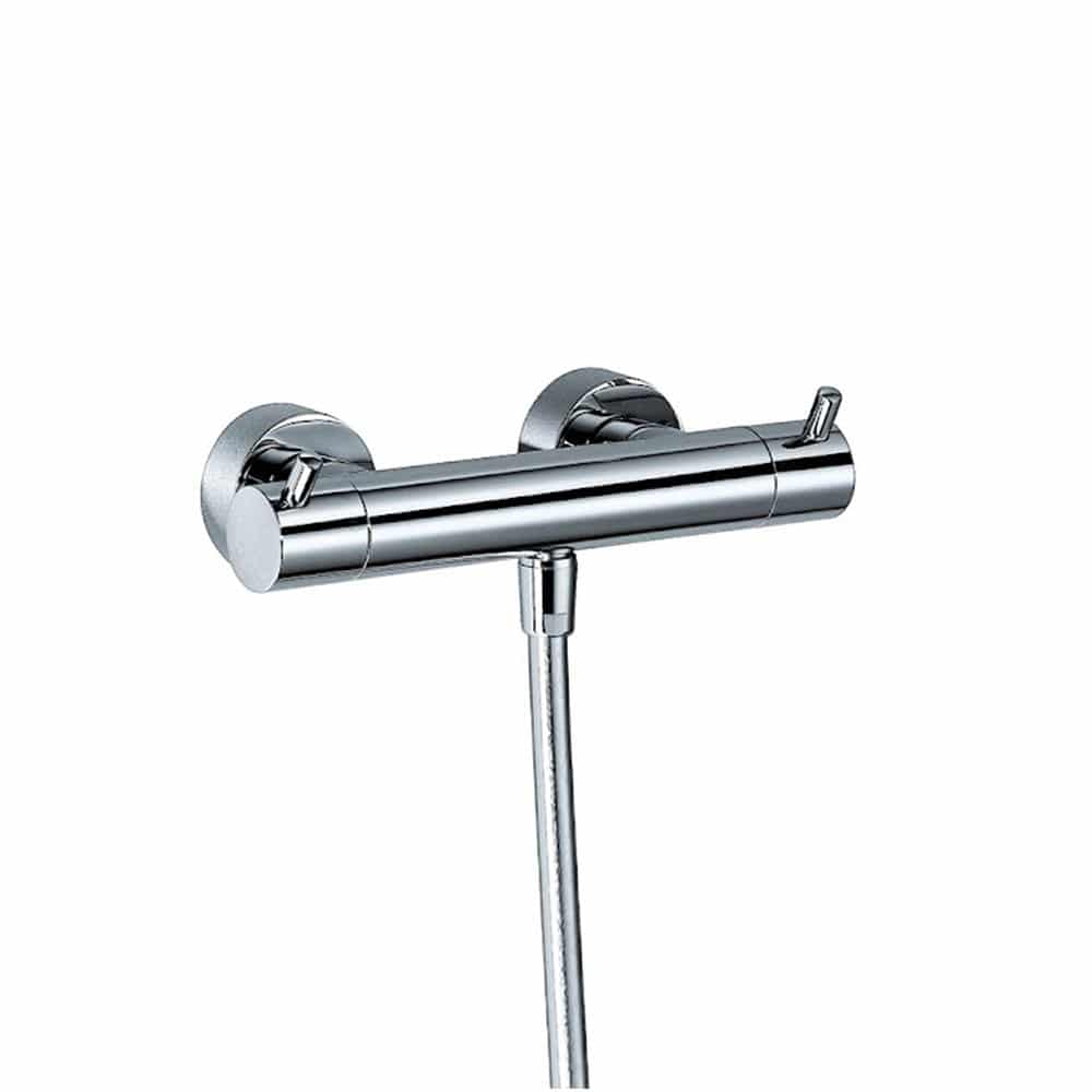 HSK Armaturenlinie Rund - Aufputz-Sicherheits-Duschthermostat chrom HSK Armaturenlinie Rund - Aufputz-Sicherheits-Duschthermostat chrom