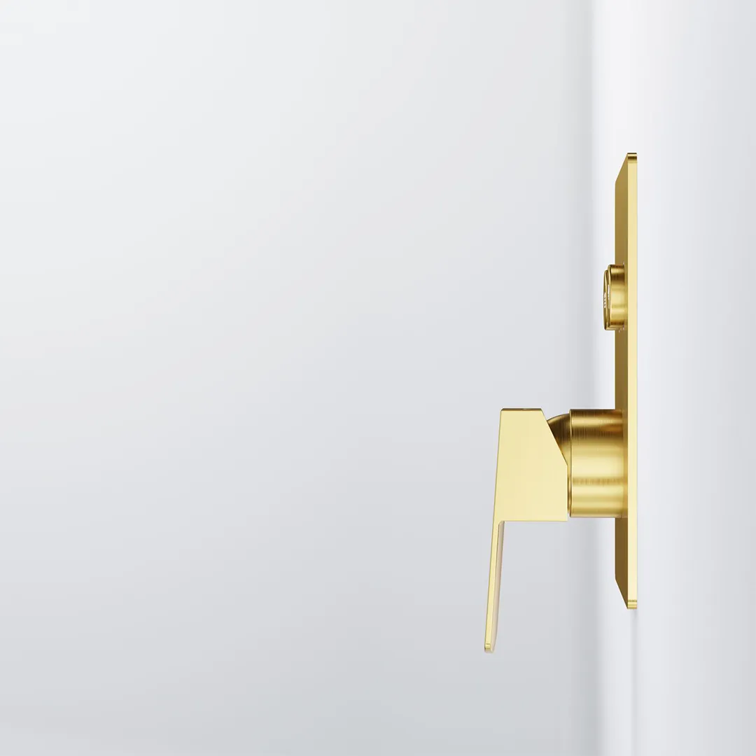 Steinberg Serie 342 Dusch-Badewannen Einhebelmischer Brushed Gold