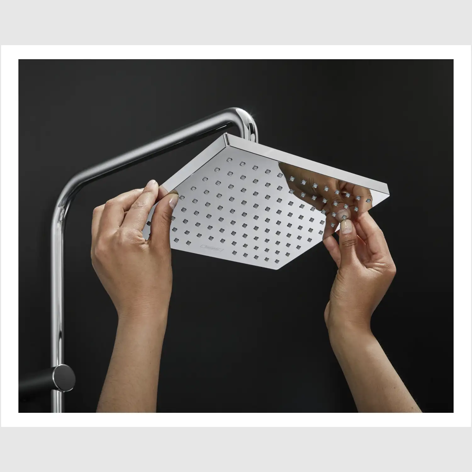 Hansgrohe Vernis Shape 230 Regendusche Showerpipe mit Thermostat Chrom