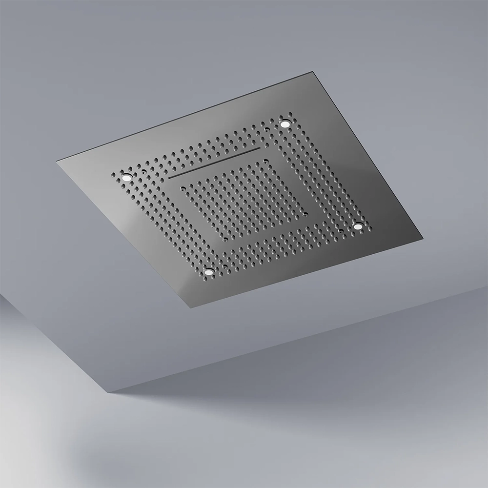 Steinberg Serie 390 Regenpaneel 600x600 mm Schwarz-matt Steinberg Serie 390 Regenpaneel 600x600 mm Schwarz-matt