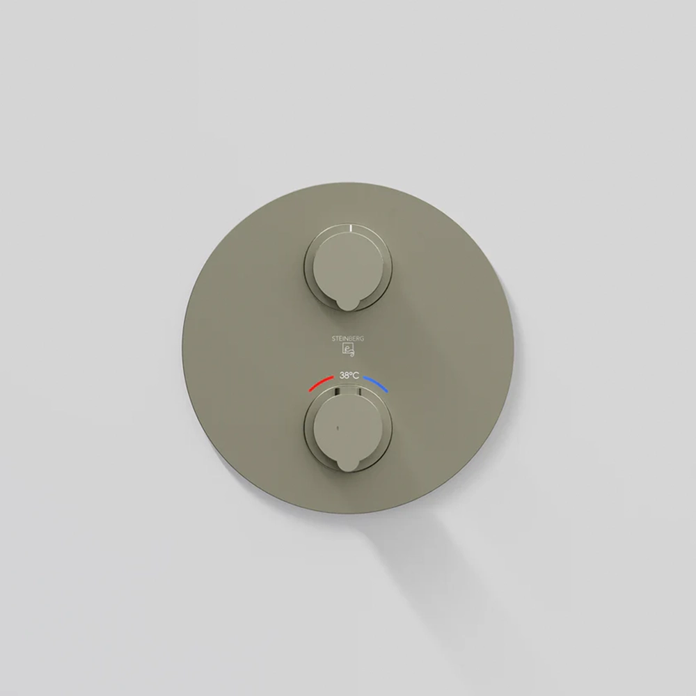 Steinberg Serie 100 Unterputzthermostat 2 Wege Umstellung Rose Gold