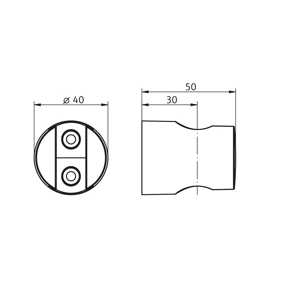 HSK-Runder-Handbrausehalter-Qualität-und-Design-Artikelnummer-1100019 Skizze