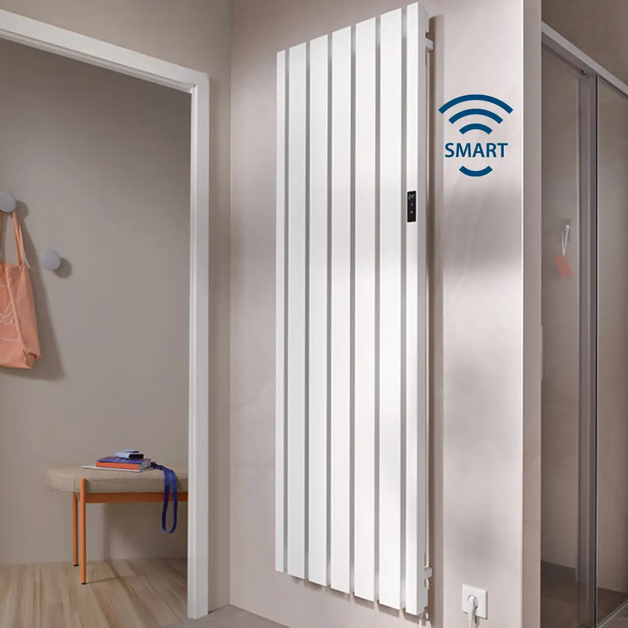 HSK Baro-E Elektro-Designheizkörper 1600x300-500 Watt - HSK Baro-E Elektro-Designheizkörper 1800x600-1600 Watt-kupfer