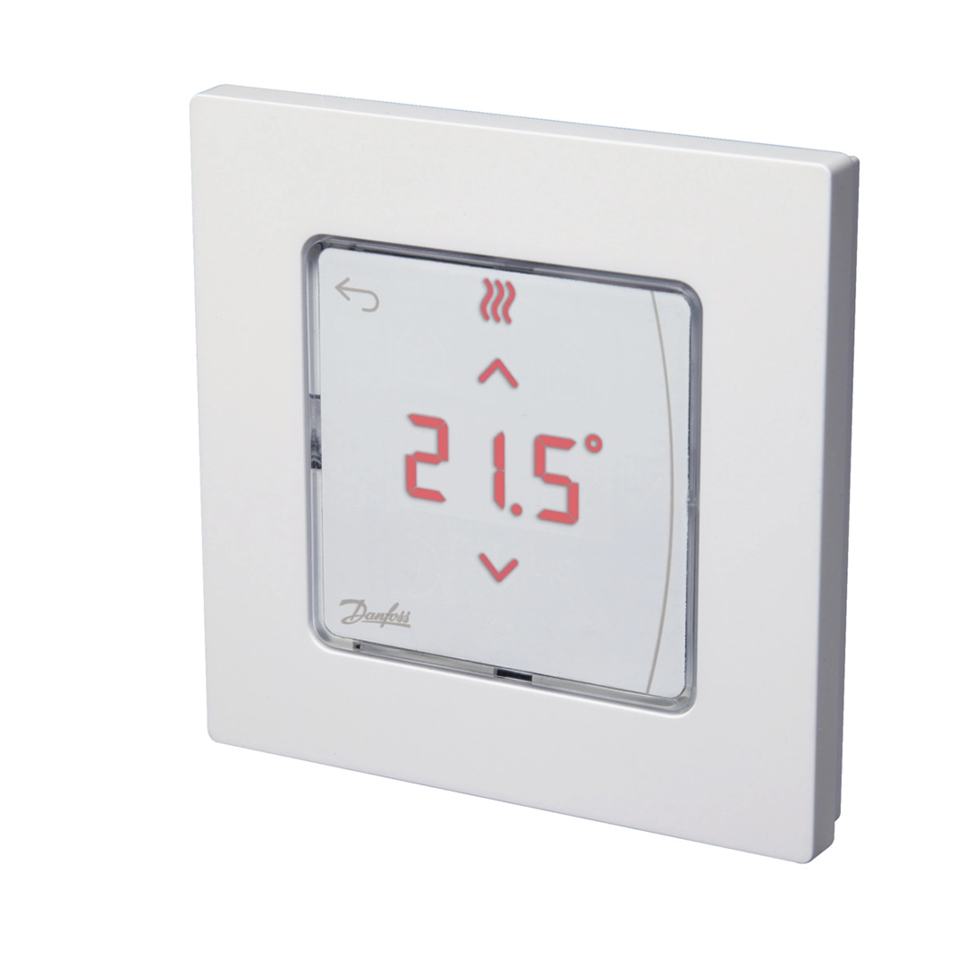 Danfoss Unterputzthermostat ICON2 24V-Mit LED Display 088U2125 Danfoss Icon2 Unterputzraumthermostat 24V, mit LED-Display-Version, Unterputz