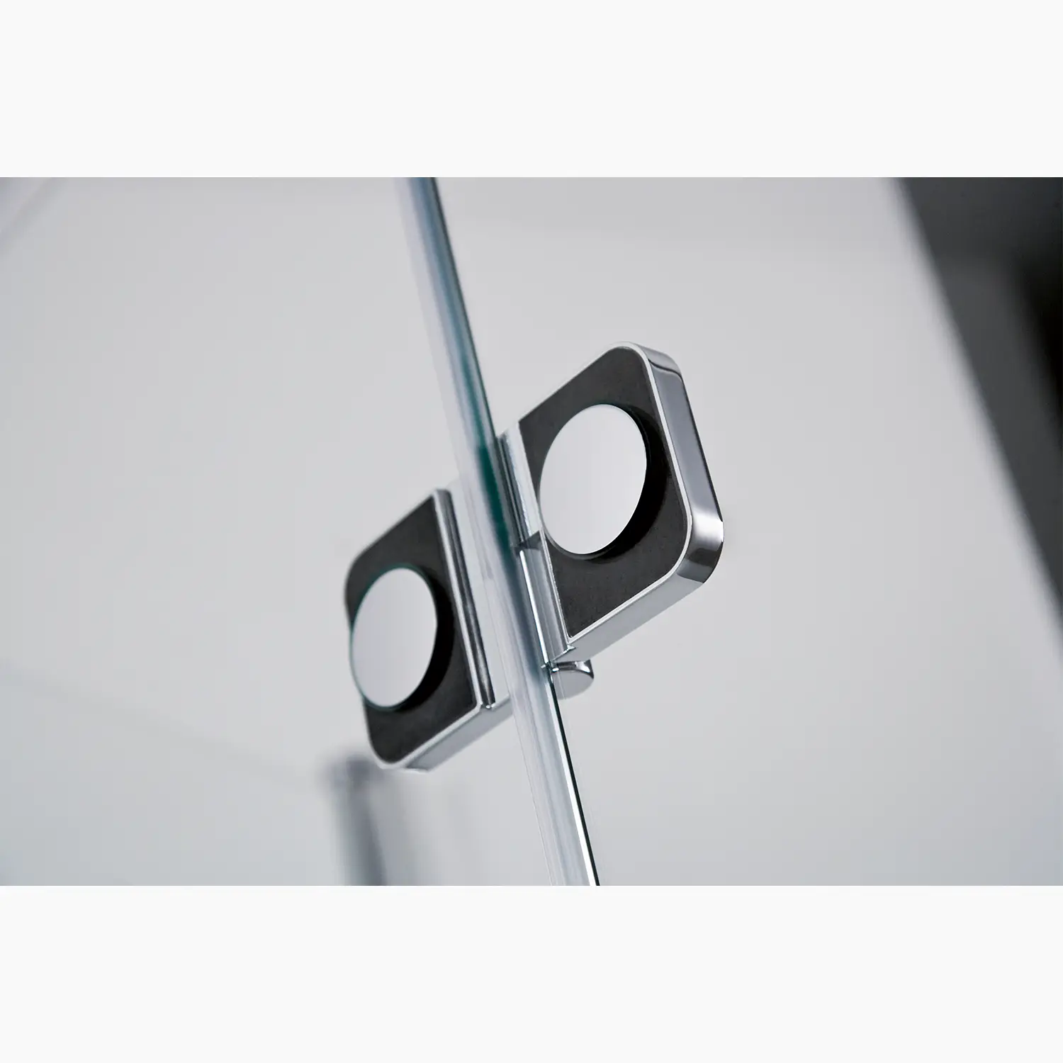 HSK Premium Softcube 100 x 80cm Eckeinstig-mit TwinSeal Beschichtung-Bodennebel