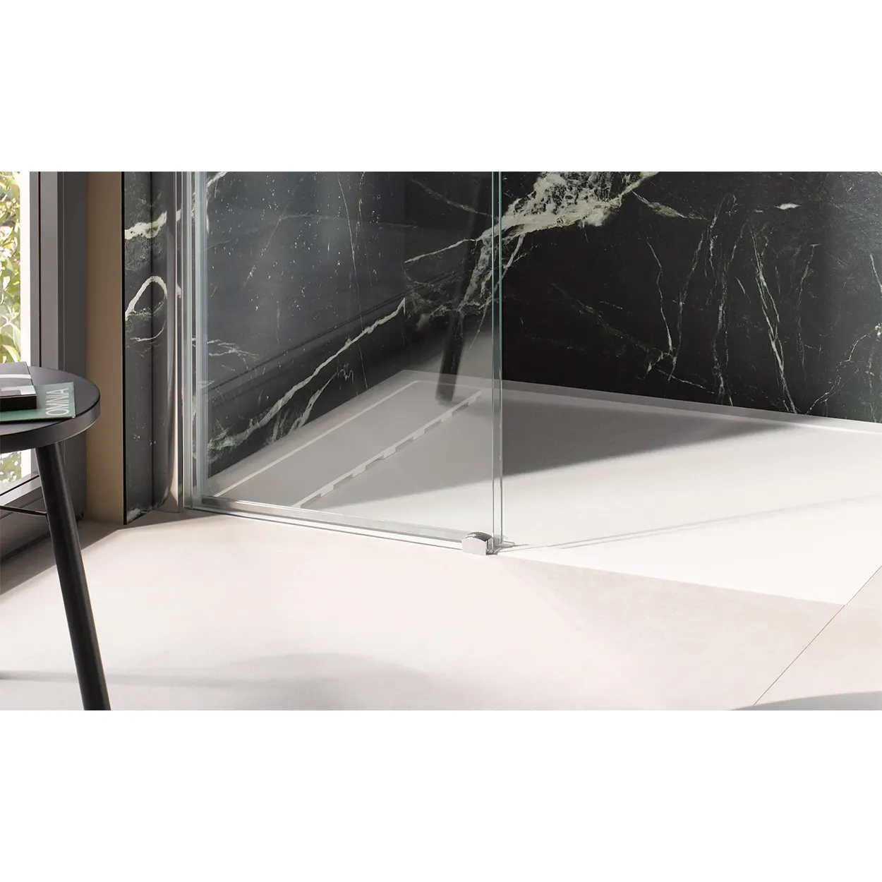 HSK Duschwanne RETA Marmor-Polymer HSK Duschwanne RETA Marmor-Polymer 100 x 180 cm-sandstein-mit AntiSlip-Beschichtung