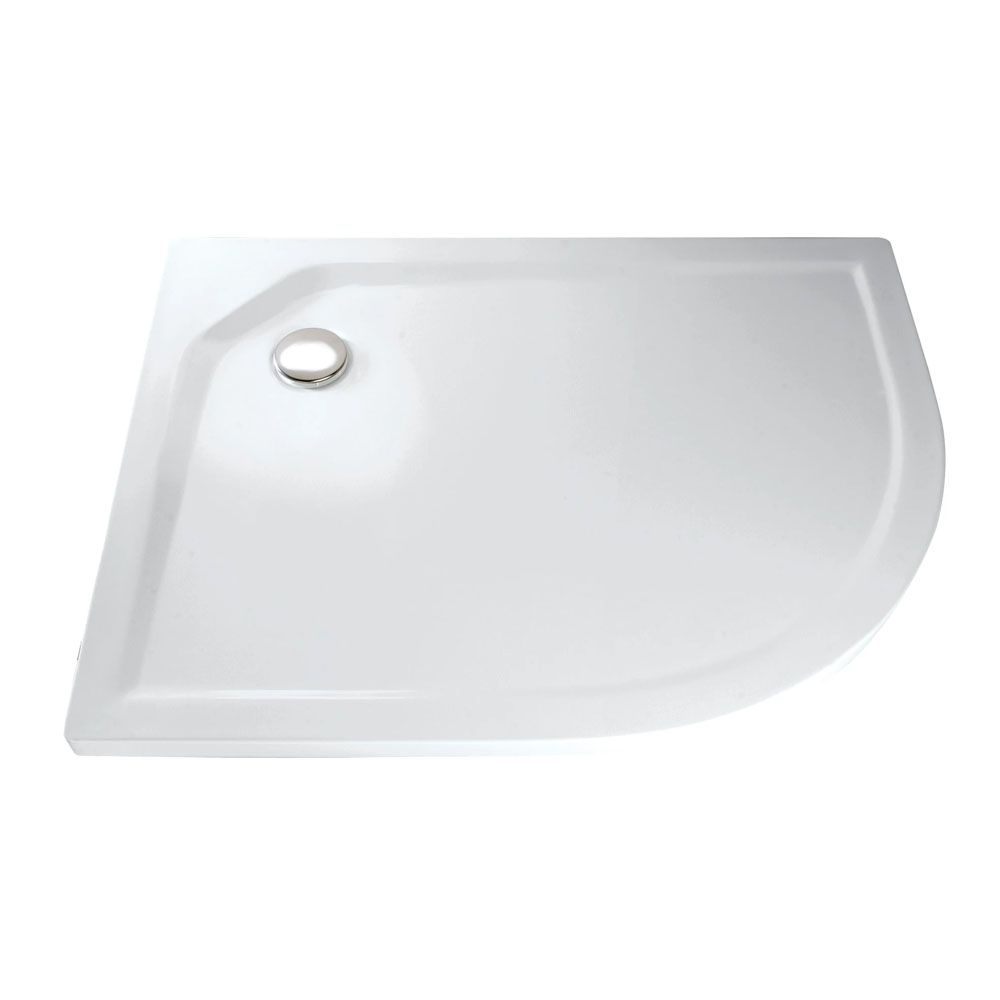 HSK Acryl Duschwanne superflach - Viertelkreis asymmetrisch - Version links - 75 x 90 cm-manhattan HSK Acryl Duschwanne superflach - Viertelkreis asymmetrisch - Version links - 75 x 90 cm-manhattan