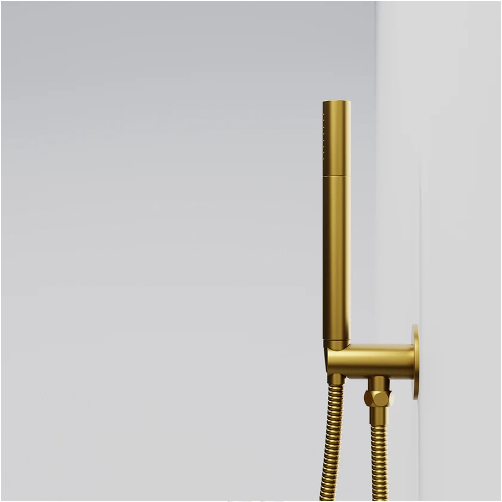 Steinberg Serie 100 Handbrausegarnitur Brushed Gold Steinberg Serie 100 Handbrausegarnitur Brushed Gold