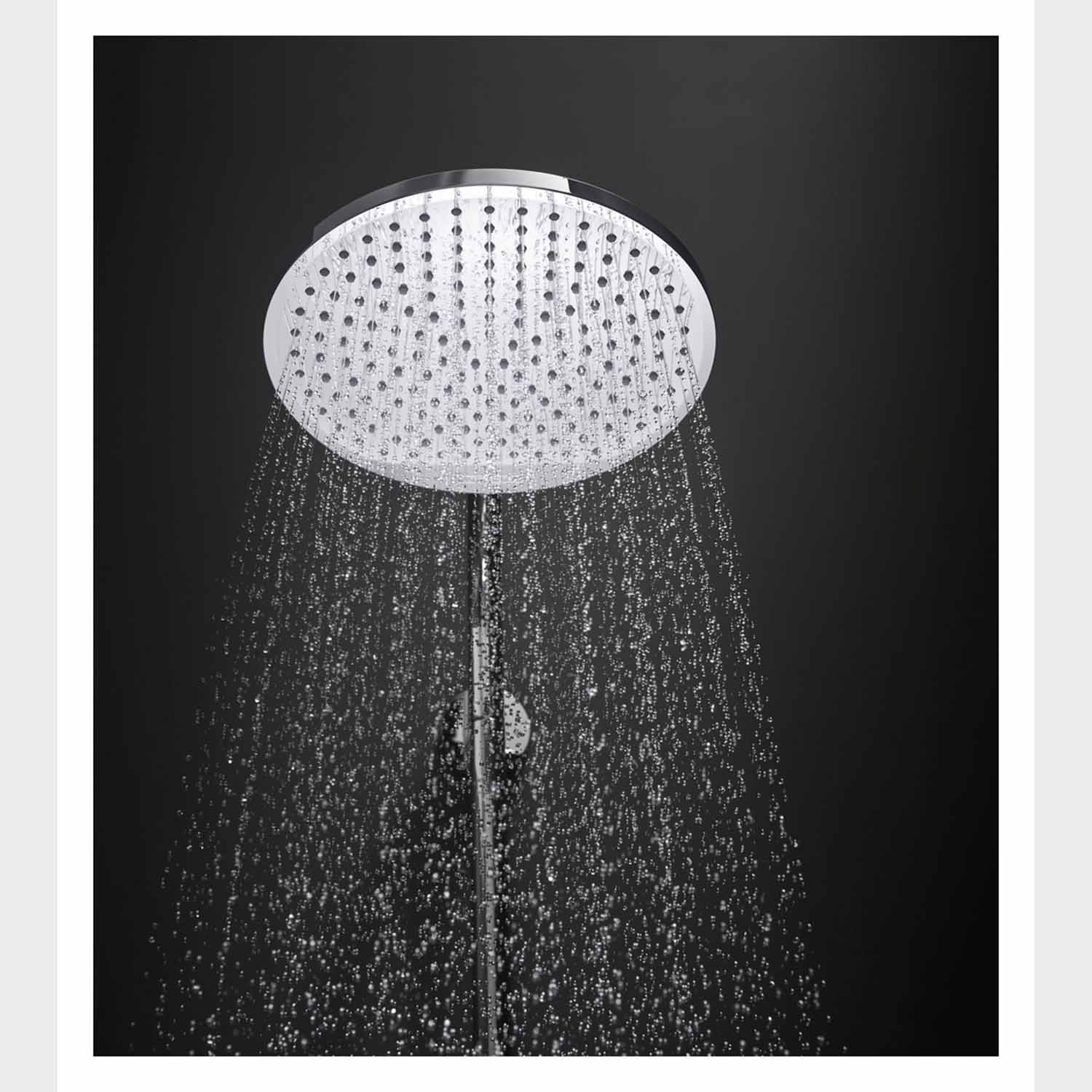 Hansgrohe Crometta S 240 Regendusche Showerpipe mit Thermostat Chrom Hansgrohe Crometta S 240 Regendusche Showerpipe mit Thermostat Chrom