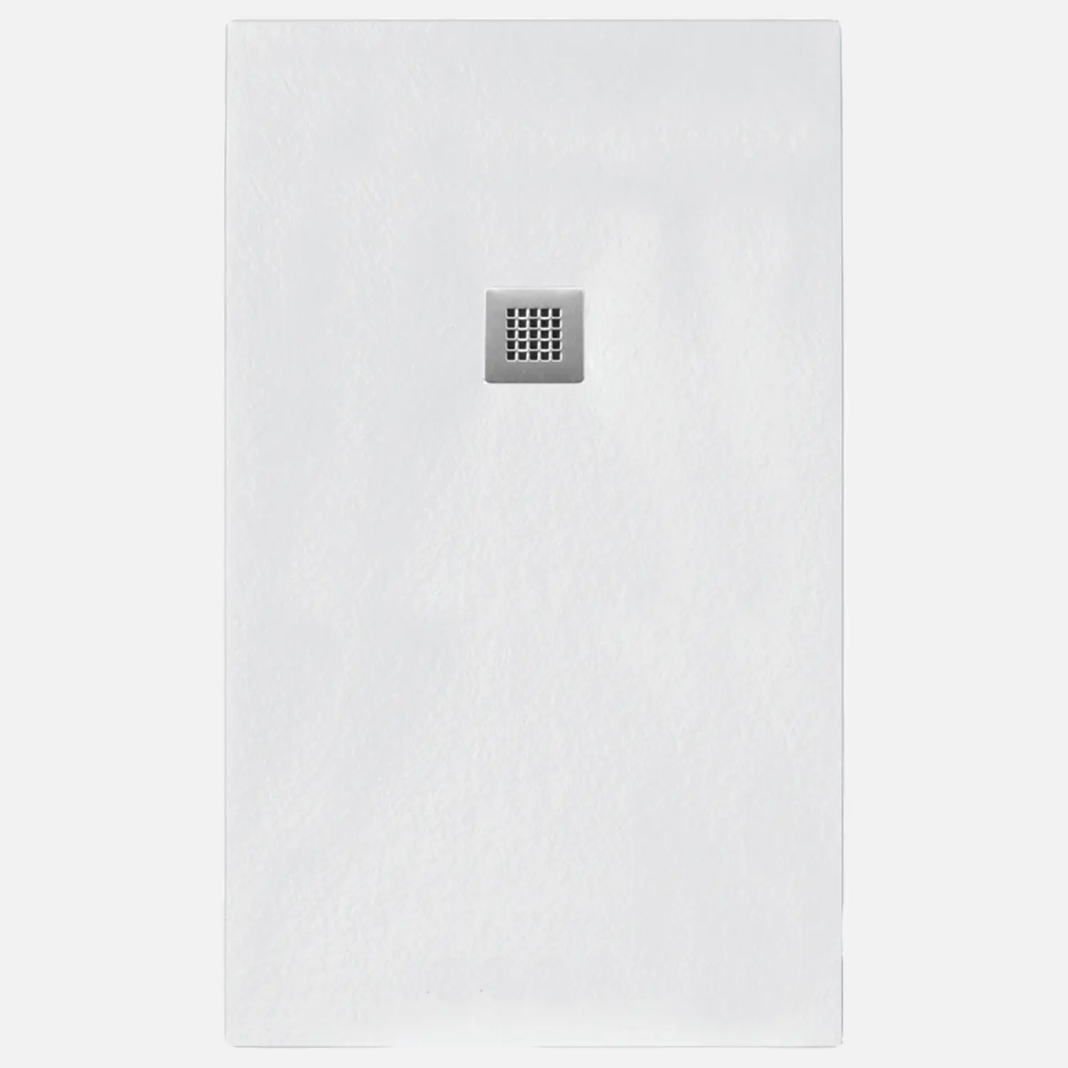 CSW Quadratduschwanne Slatestone L-Mineralguss-120 x 120 cm-weiß