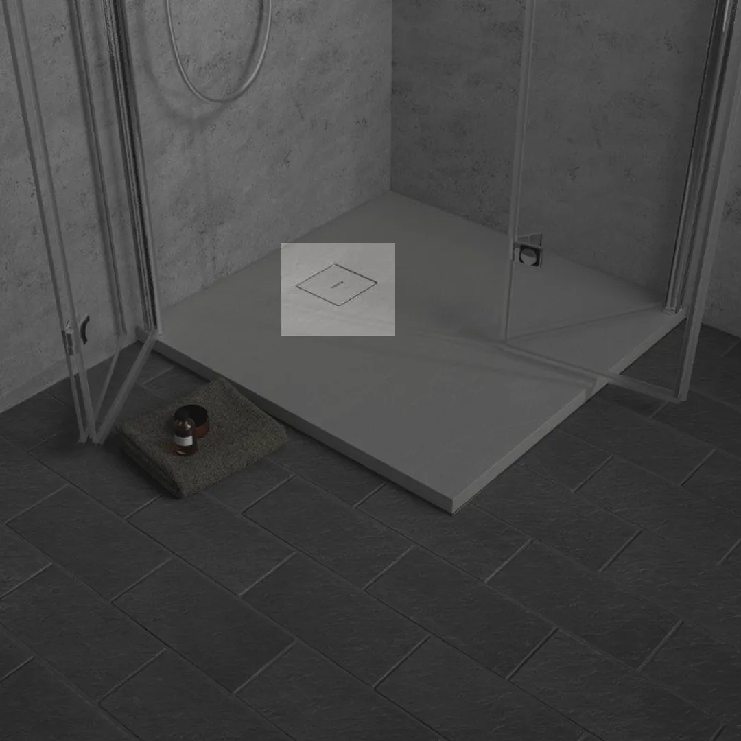 Abdeckhaube für HSK Marmor-Polymer Duschwannen steingrau Abdeckhaube für HSK Marmor-Polymer Duschwannen steingrau