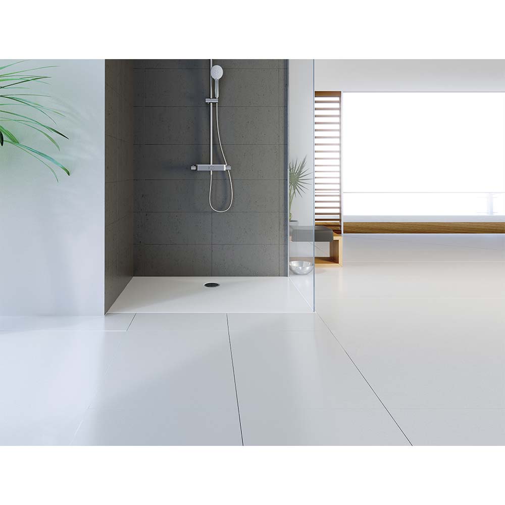 HSK Acryl Duschwanne - superflach - 90 x 120 cm pergamon mit Dichtset HSK Acryl Duschwanne - superflach - 90 x 120 cm pergamon mit Dichtset