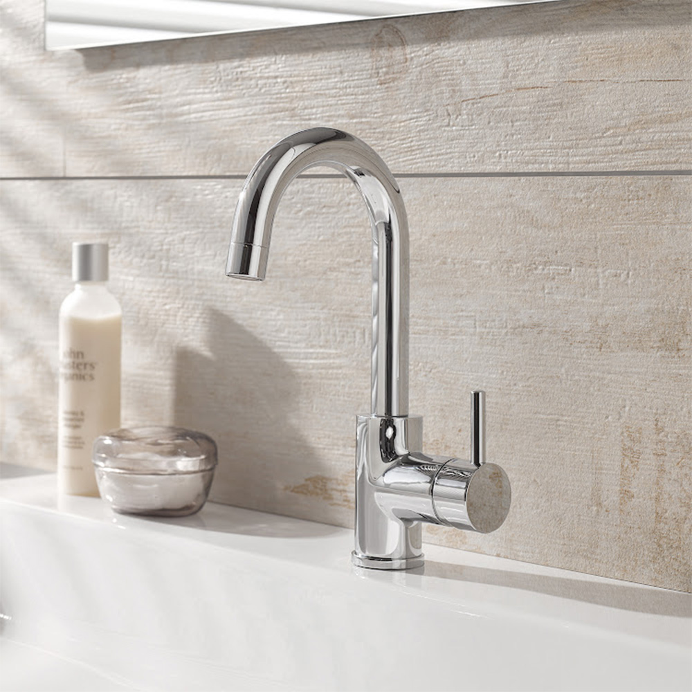 HSK Einhebelmischer - Waschtischarmatur - rund - hoch HSK Einhebelmischer - Waschtischarmatur - rund - hoch