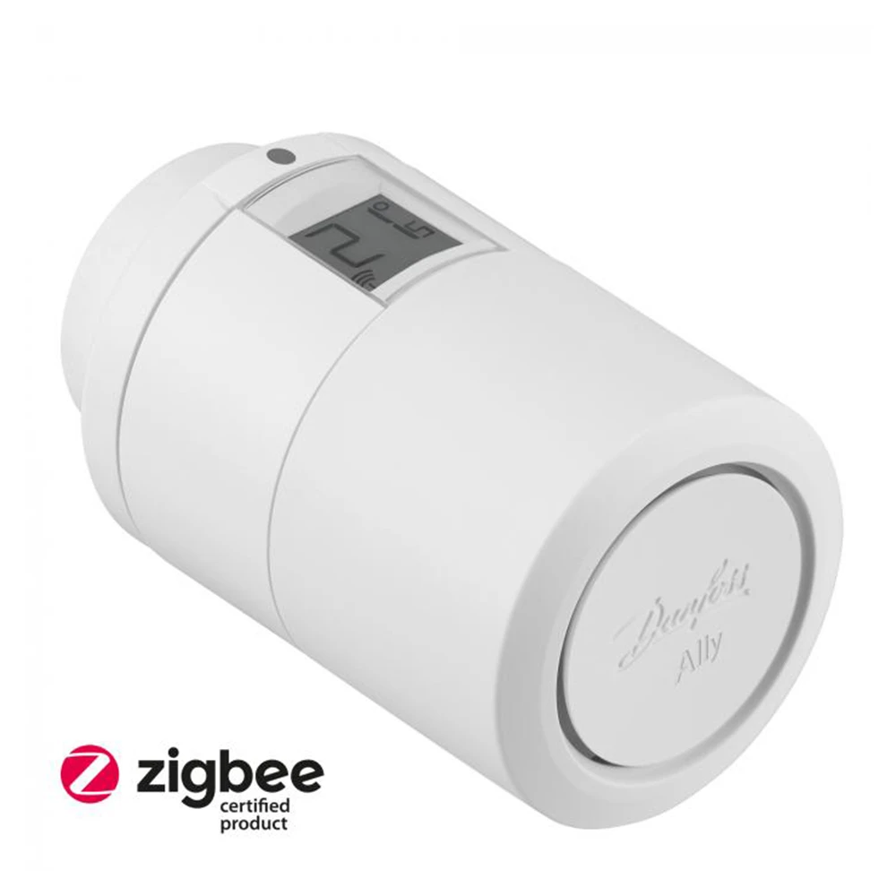 Danfoss elektronischer Thermostat Ally mit ZigBee Regelbereich 5-35°C weiß