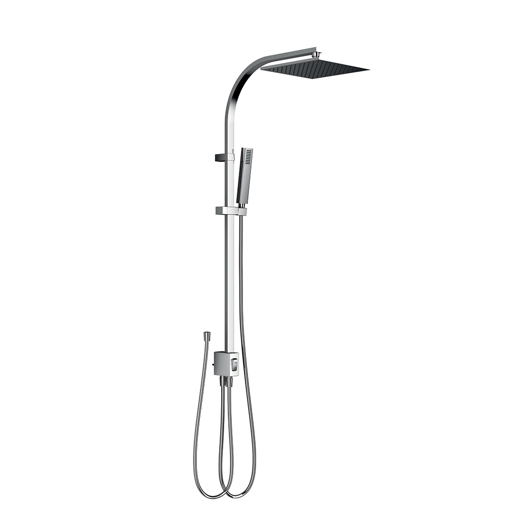 HSK RS 500 AquaSwitch Universal-Kopfbrause 250 x 250 x 8 mm superflach-Designhandbrause Eckig