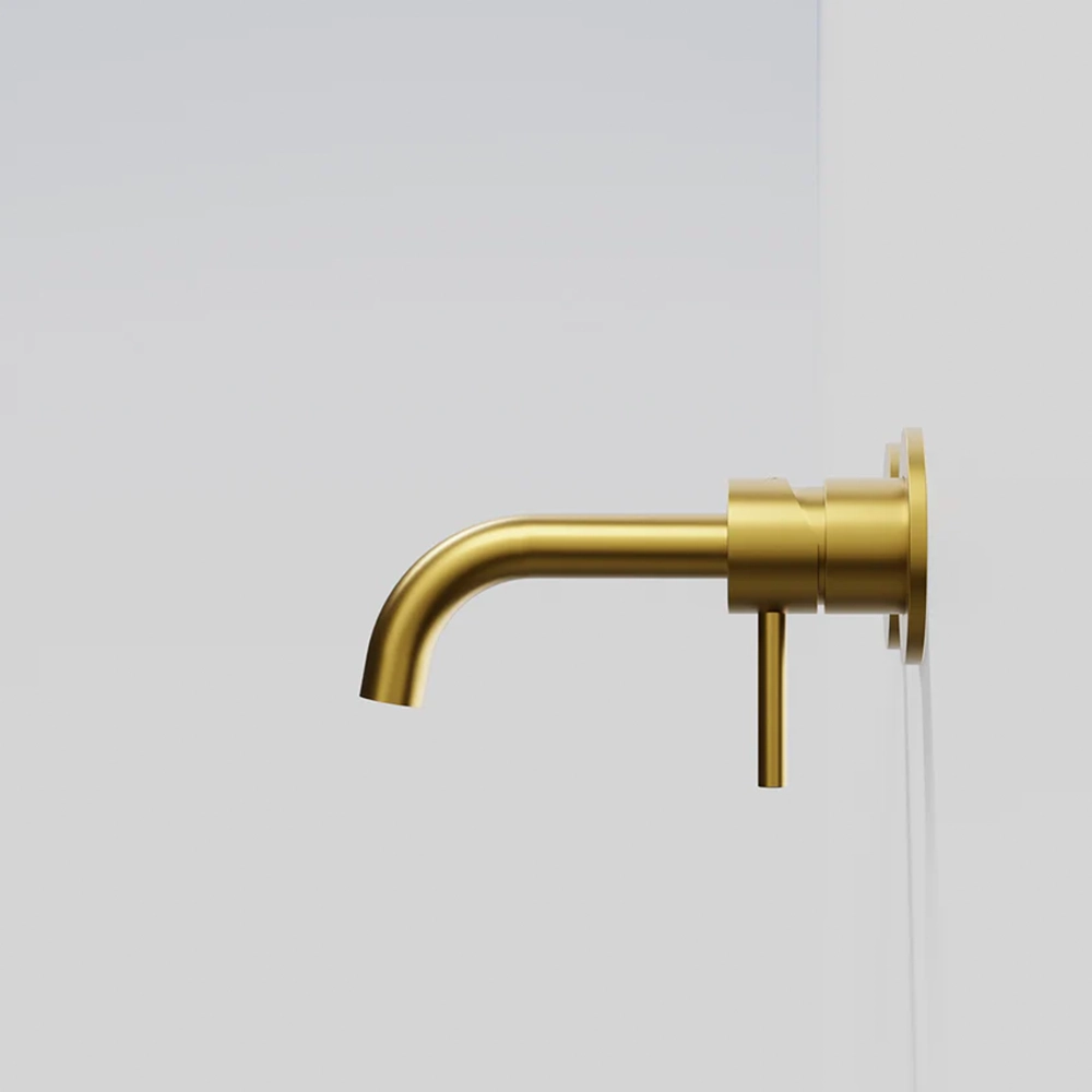 Steinberg Serie 100 Waschtisch-Einhebelmischer Brushed Gold