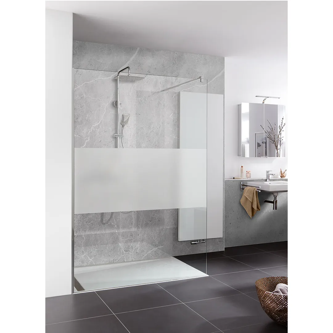 HSK Walk In Pro Duschabtrennung 90x200cm Linea 02-Gold gebürstet HSK Walk In Pro Duschabtrennung 90x200cm Linea 02-Gold gebürstet