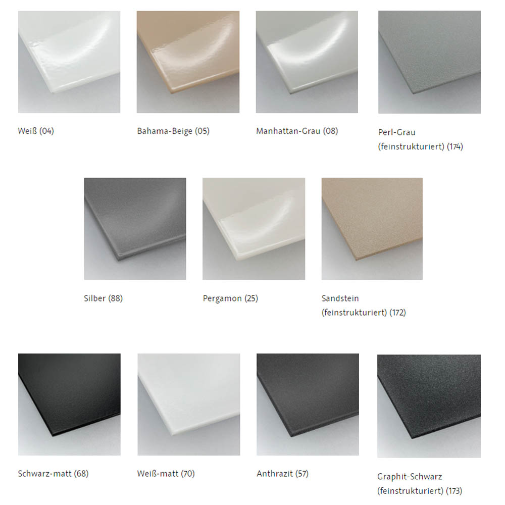 HSK Yenga Plus Design Badheizkörper Handtuchheizkörper, 1214 x 600mm, weiß Farben für HSK Badheizkoerper