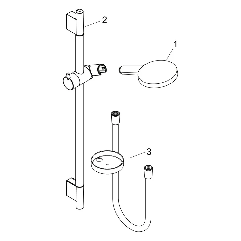 hansgrohe Brausenset Raindance Select S 120 Unica'S Puro