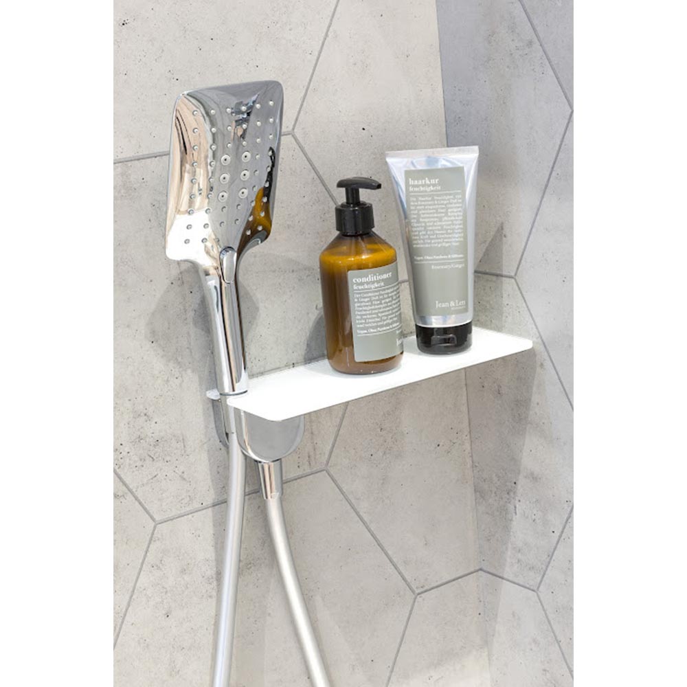 HSK Wandanschlussbogen mit Echtglasablage (ESG) HSK-Wandanschlussbogen-mit-ESG-Glasablage-Artikelnummer-11000135