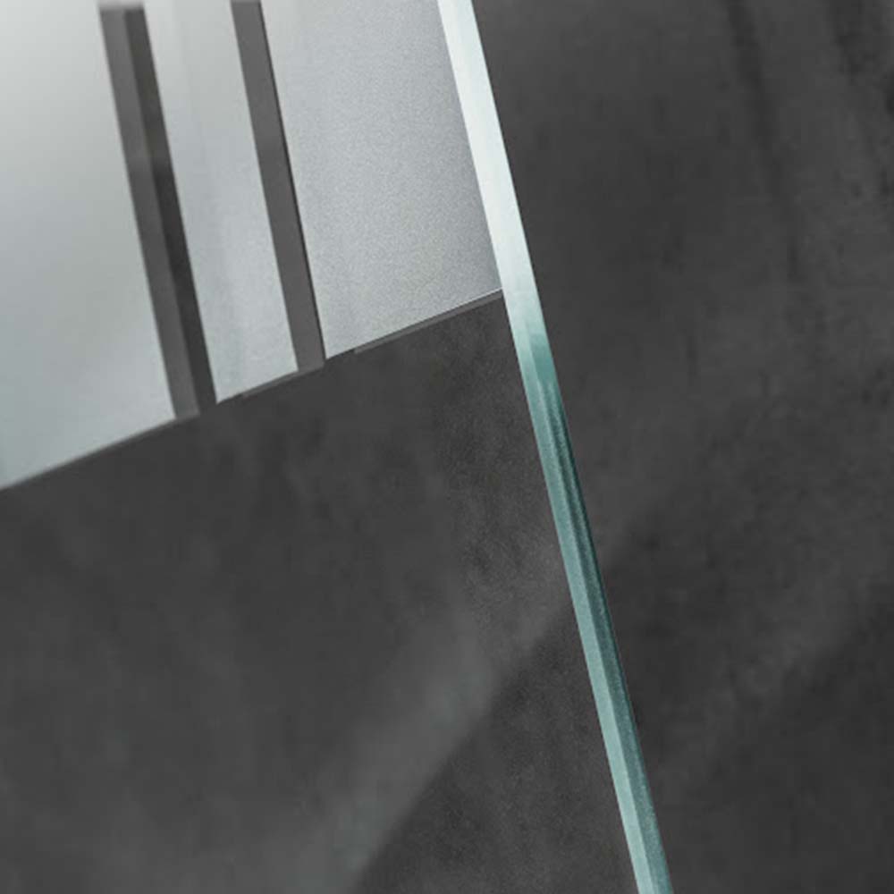 HSK Exklusic Drehfalttür Pendelbar-RA-90x200 Linea 01-Pergamon-mit Edelglasbeschichtung